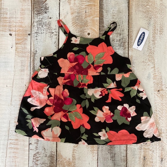 Old Navy Other - SOLD NWT Old Navy Floral High Neck Tank Top